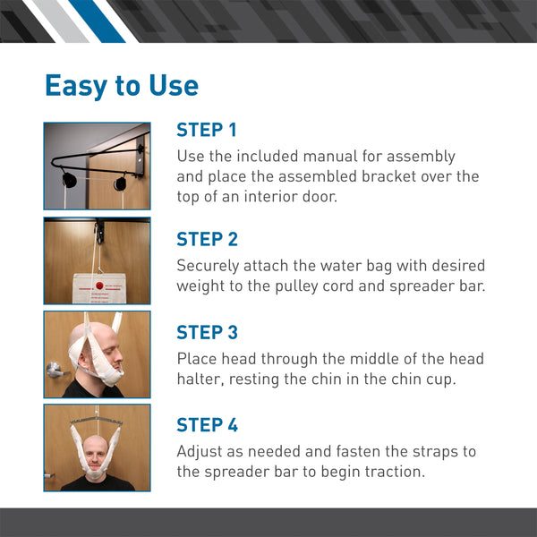BodyMed® Cervical Over The Door Neck Traction Device