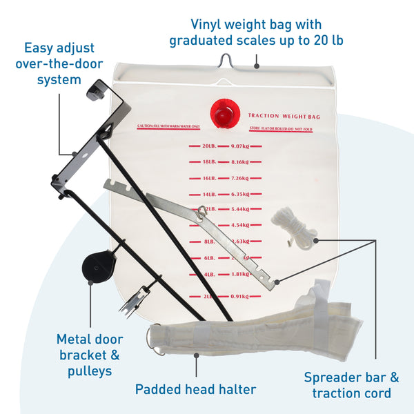 BodyMed® Cervical Over The Door Neck Traction Device