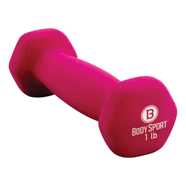 BodySport® Neoprene Dumbbells for Strength Training