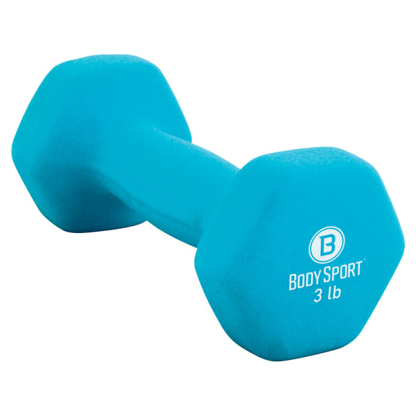 BodySport® Neoprene Dumbbells for Strength Training