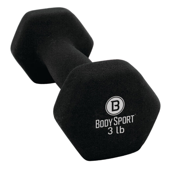 BodySport® Neoprene Dumbbells for Strength Training