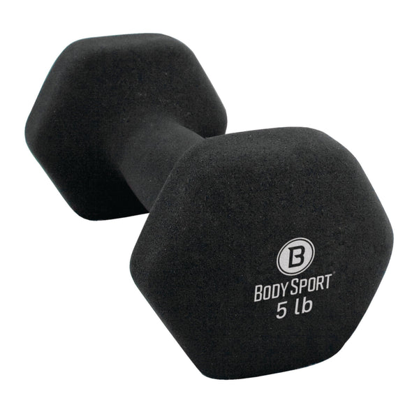 BodySport® Neoprene Dumbbells for Strength Training