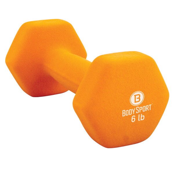 BodySport® Neoprene Dumbbells for Strength Training
