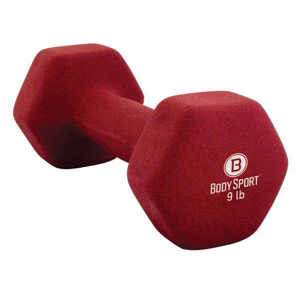 BodySport® Neoprene Dumbbells for Strength Training