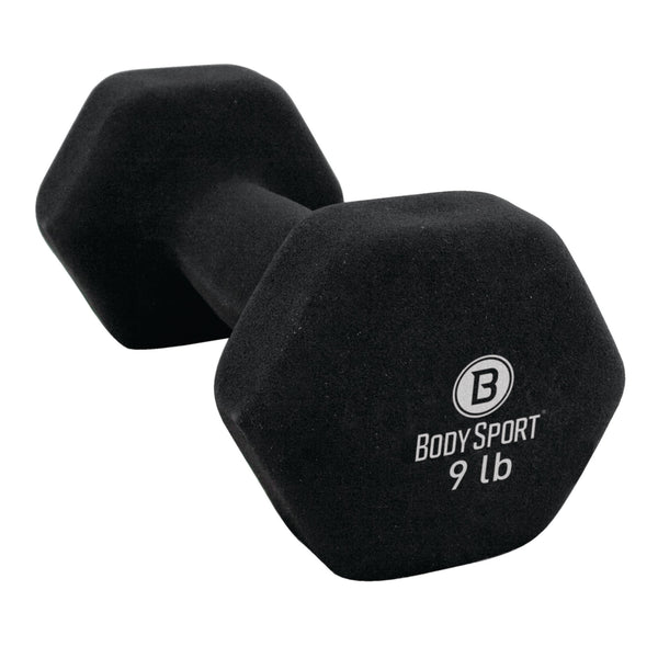 BodySport® Neoprene Dumbbells for Strength Training