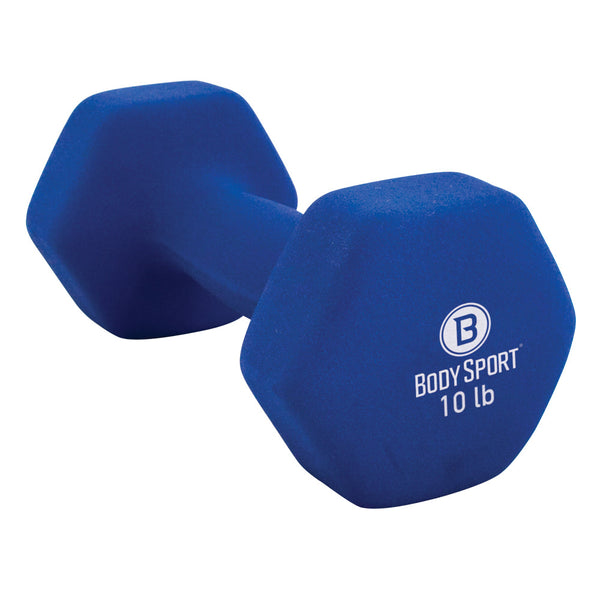 BodySport® Neoprene Dumbbells for Strength Training