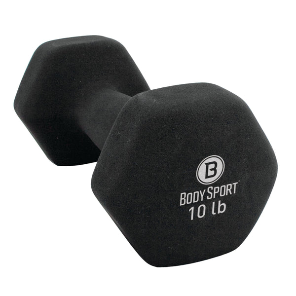 BodySport® Neoprene Dumbbells for Strength Training