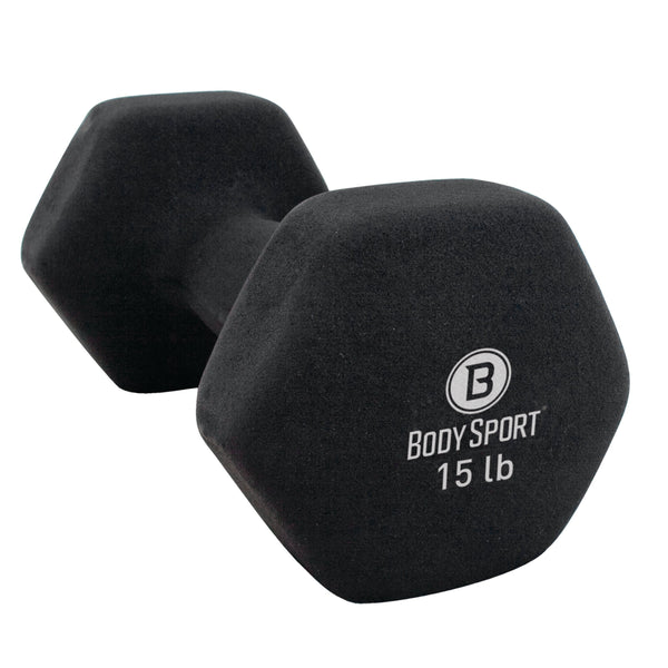 BodySport® Neoprene Dumbbells for Strength Training