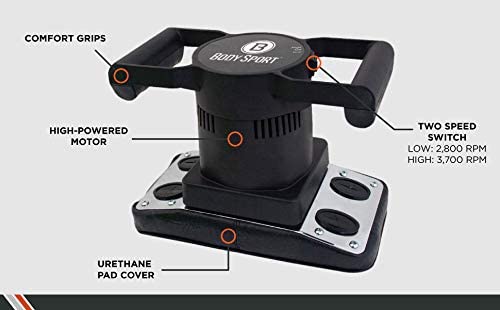 BodySport® Vibrating Massager for Pain and Aching Muscles Premium Recovery Tool