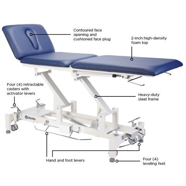 BodyMed® 3 Section Hi-Lo Treatment Table