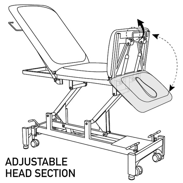 BodyMed® 3 Section Hi-Lo Treatment Table