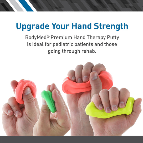 BodyMed® Hand Therapy Putty, Red, Medium Soft