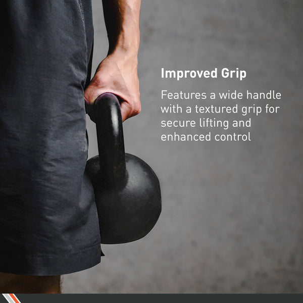 Body Sport&reg; Cast Iron Kettlebells for Building Strength
