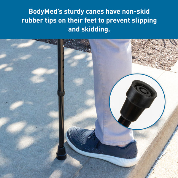 BodyMed® Aluminum Adjustable Height Cane