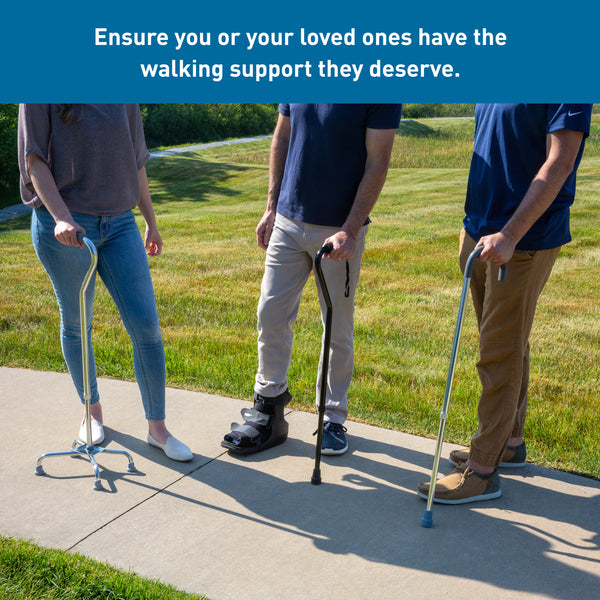 BodyMed® Aluminum Adjustable Height Cane