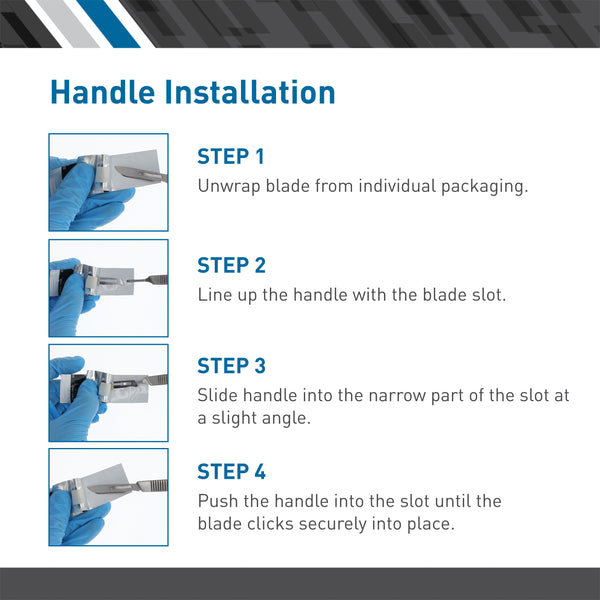 Dermaplaning Blade Handle