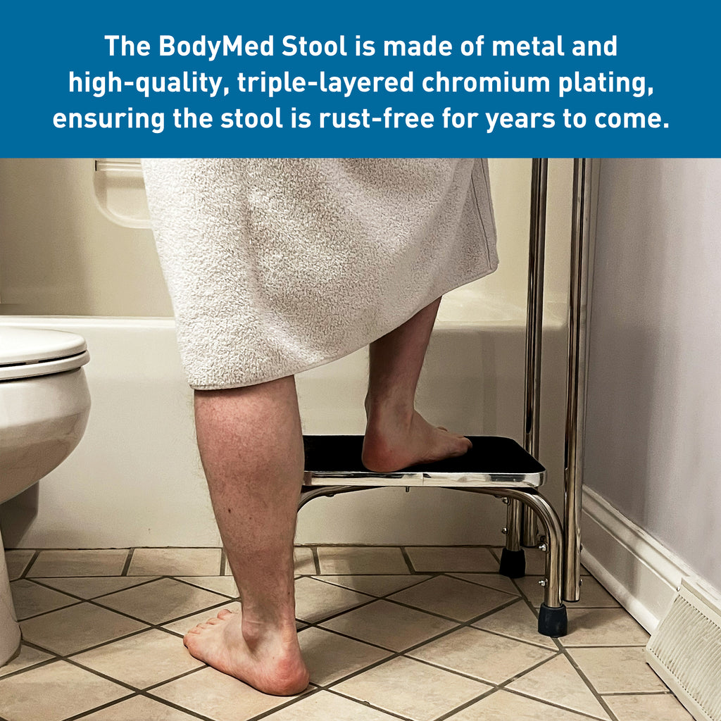Bodystool BodyMed® Step Stool with Handle – BodyMed® - Health & Wellness Products