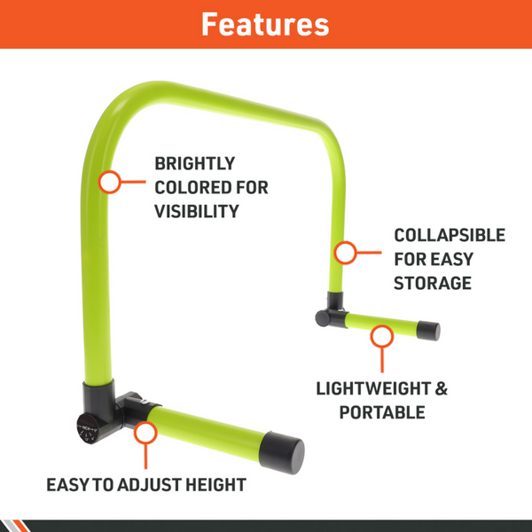 BodySport - Rehab Adjustable Agilitity Training Hurdles