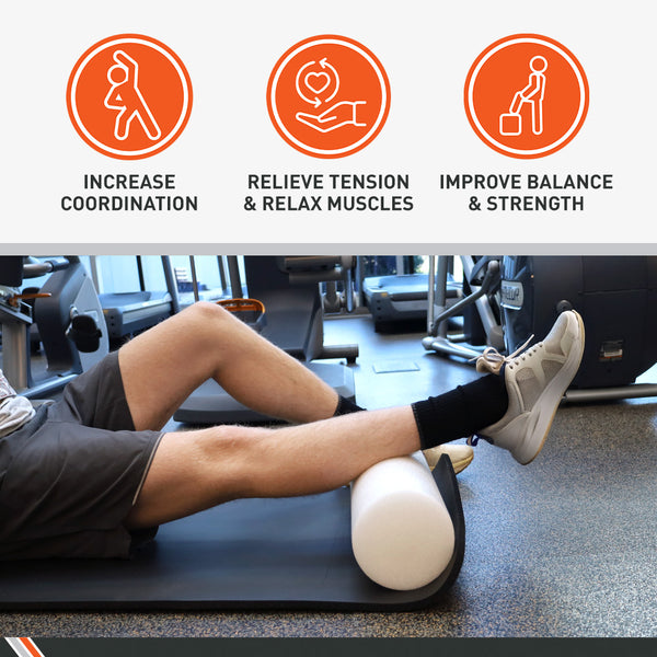 Body Sport&reg; Foam Rollers for Balance and Flexibility