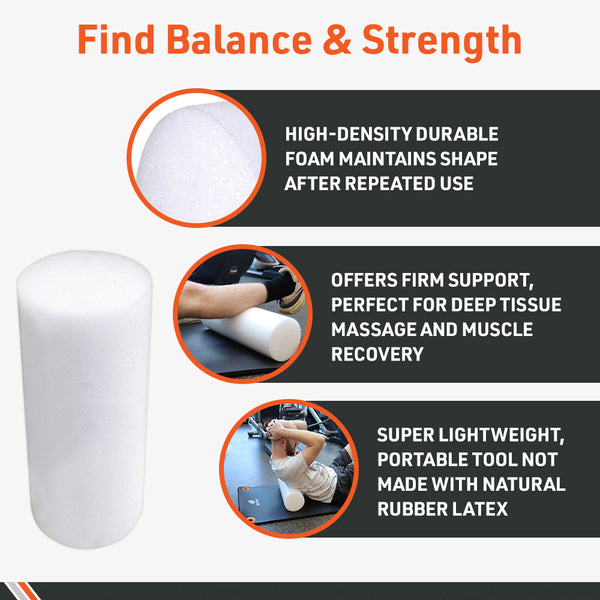 Body Sport&reg; Foam Rollers for Balance and Flexibility