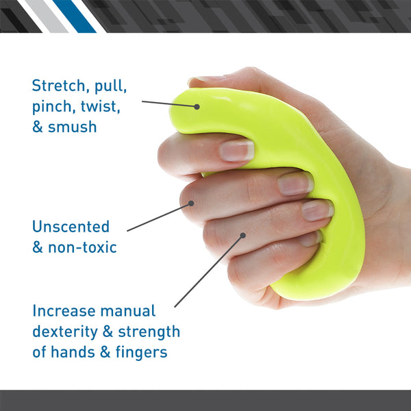 BodyMed® Premium Hand Therapy Putty, Green, Firm
