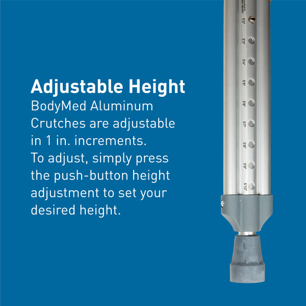 BodyMed® Aluminum Crutches