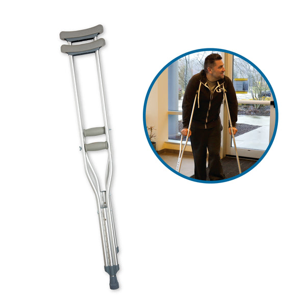 BodyMed® Aluminum Crutches