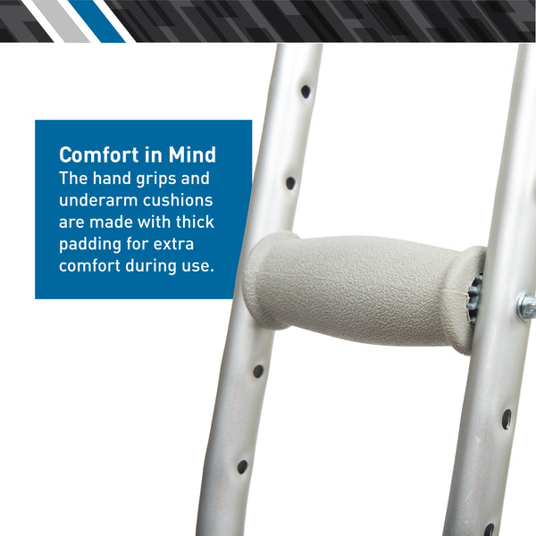 BodyMed® Aluminum Crutches