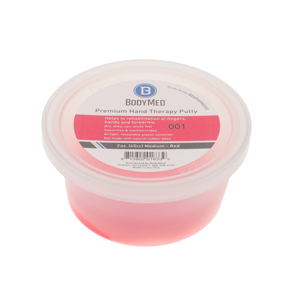 BodyMed® Premium Hand Therapy Putty, Red, Medium