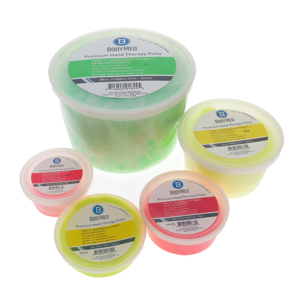 BodyMed® Premium Hand Therapy Putty, Green, Firm