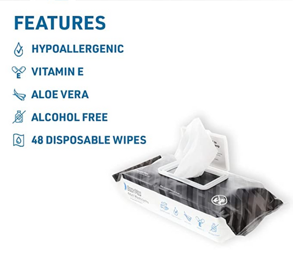 BodyMed® Adult Incontinence Washcloths or Wipes