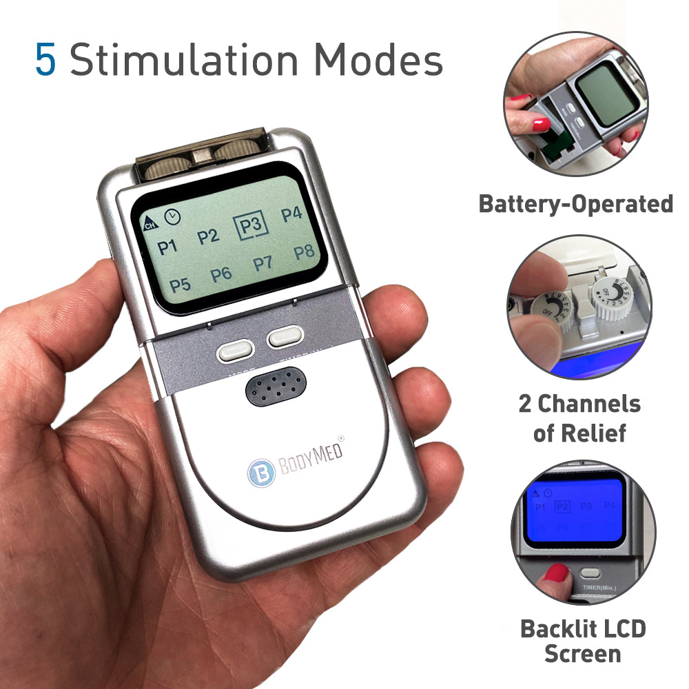 digital physical therapy tens unit device